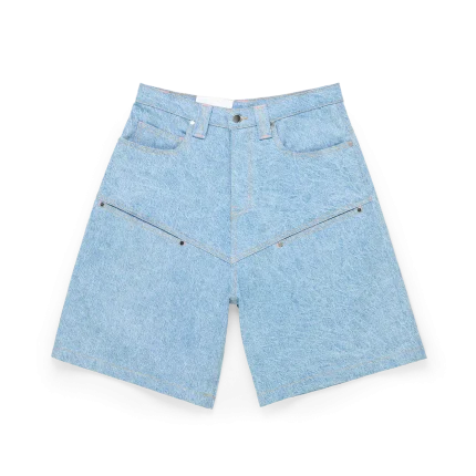 Skylrk Denim Short Blanket Wash