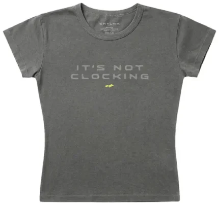 SKYLRK Coachella It’s Not ‘Grey’ Tee Clocking