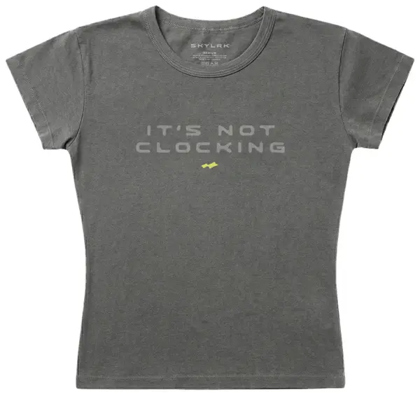SKYLRK Coachella It’s Not ‘Grey’ Tee Clocking SKYLRK Coachella It’s Not ‘Grey’ Tee Clocking