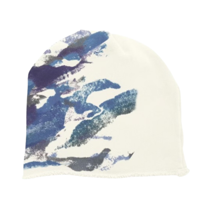 SKYLRK Fleece Camo Beanie Wave