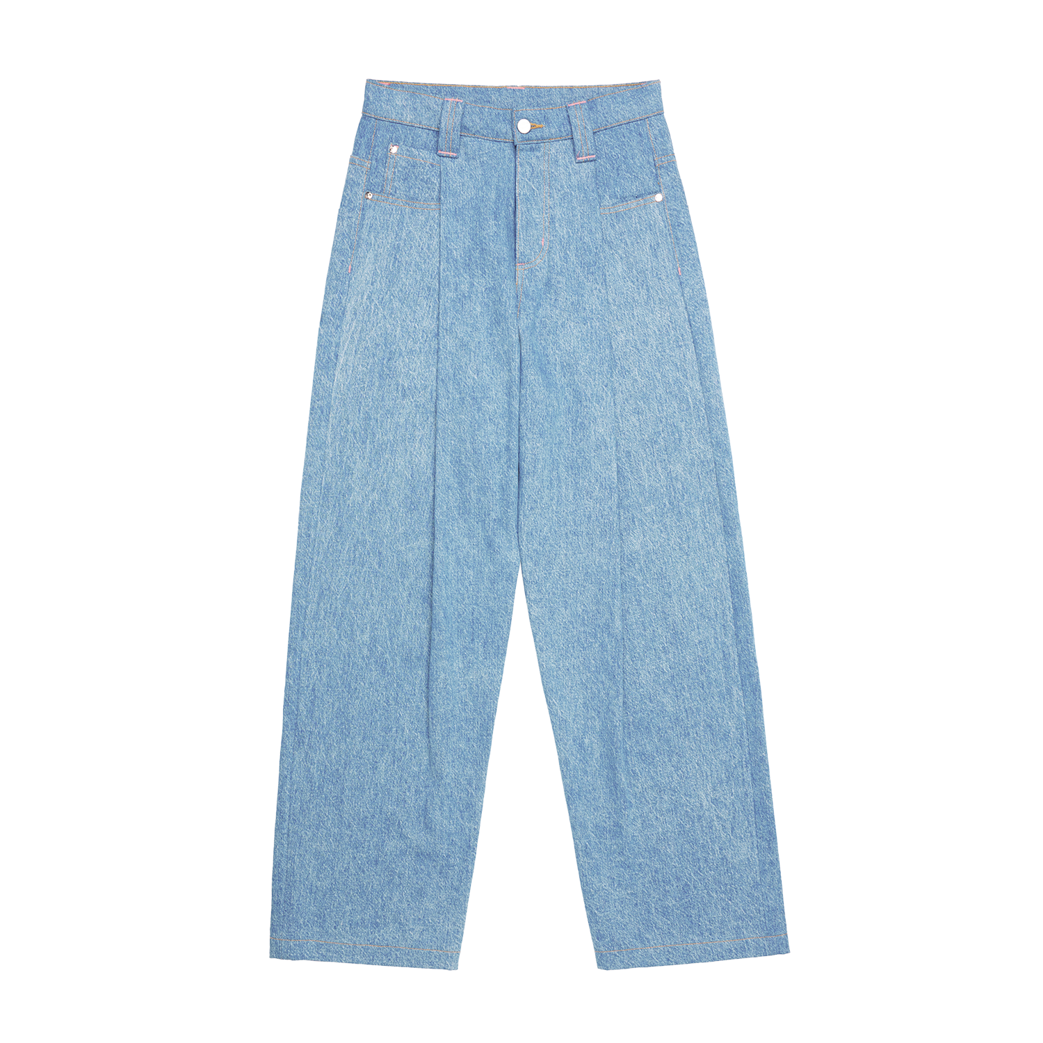 Skylrk Pleated Denim Jean Skylrk Pleated Denim Jean