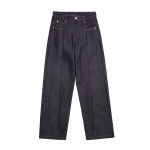 Skylrk Pleated Denim Jean - Image 2