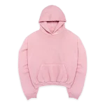 Skylrko Oversize Pink Pullover Hoodie