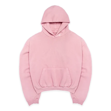 Skylrko Oversize Pink Pullover Hoodie